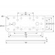 CONNECTION BAR 140x55 / GALVANIZED CONNECTION BARS